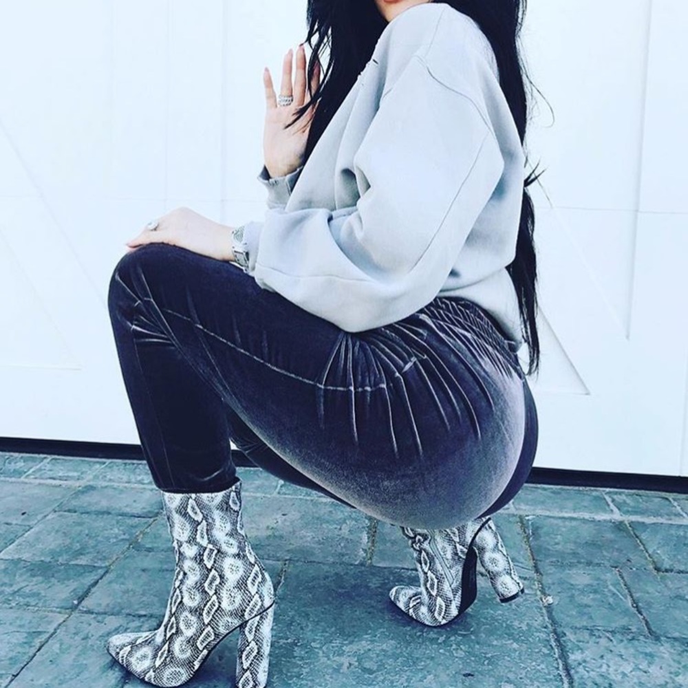 🆕 Bryce Vegan Snake Skin Print Ankle Booties